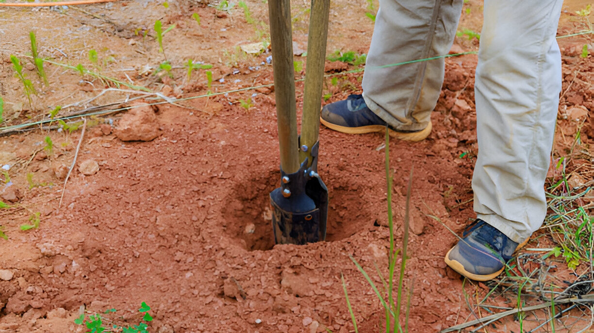 Step 3 – Digging and Installing the Fence Posts