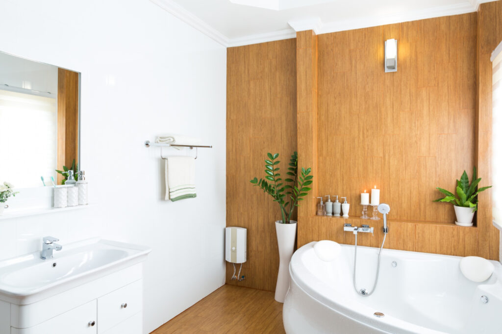 Bathroom in basement